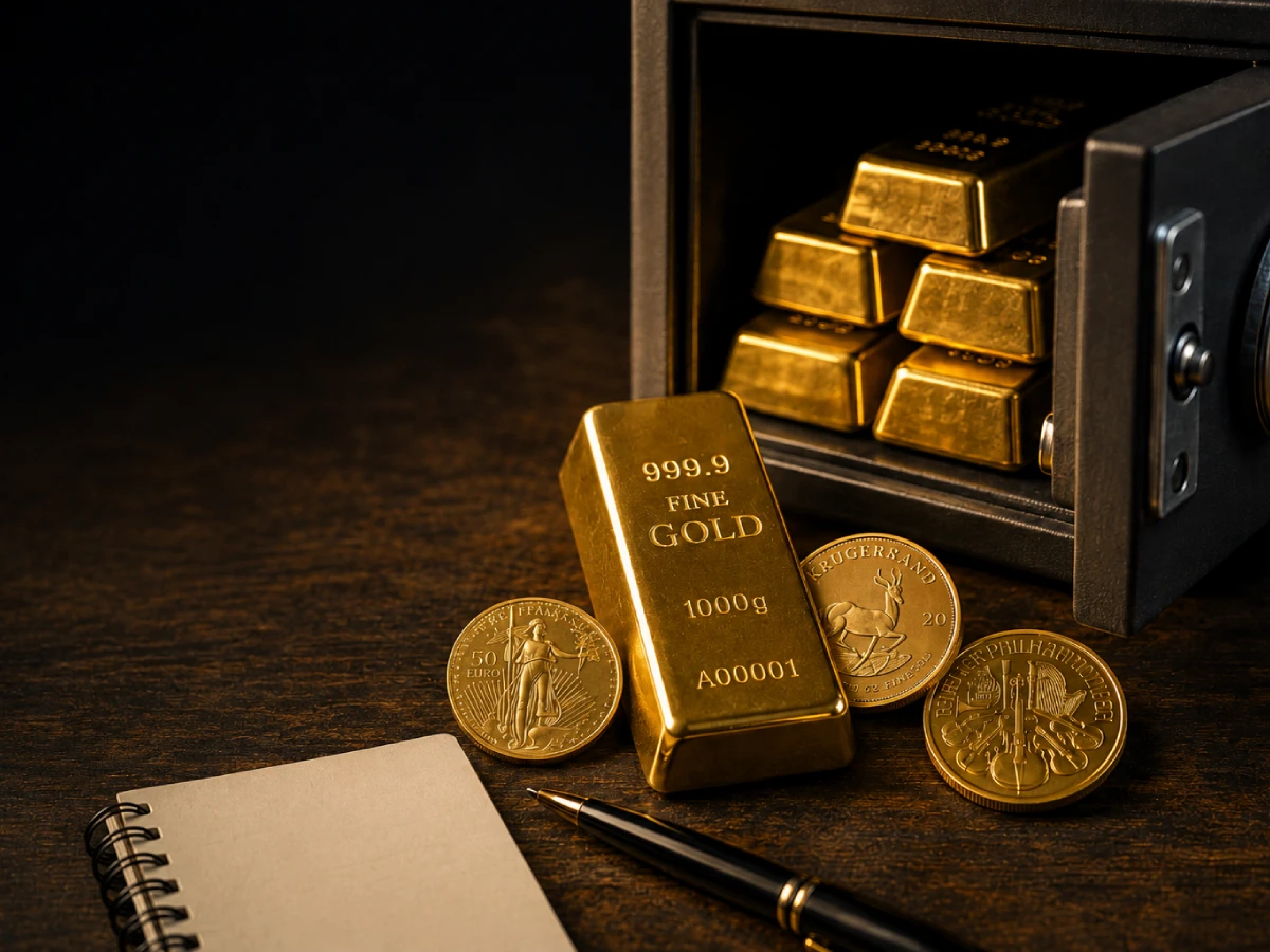 Stocker de l’or chez soi : bonne idée ou fantasme ?